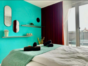 Turquoise Suite - Terrace - free parking - WiFi